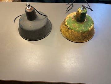 Tafellamp (2) - Staal - Buitenlamp/ stallampen