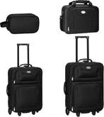 2dekans | Juskys Trolley Reiskofferset / Kofferset Athen -, Sieraden, Tassen en Uiterlijk, Koffers, Ophalen of Verzenden, Zo goed als nieuw