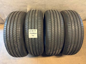 4x Michelin Primacy 4 - 215/65 R17 - 6,5 mm - DOT 2222, Ophalen, 17 inch, Band(en), Personenwagen