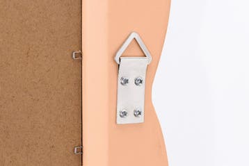 Design Wandspiegel WAVE 160cm abrikoos pastel ronde, Huis en Inrichting, Woonaccessoires | Spiegels, Ophalen of Verzenden, Nieuw