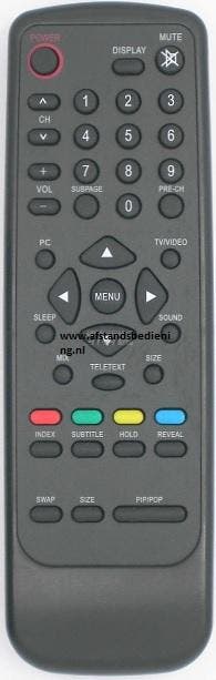 Afstandsbediening Aoc 098trabd2nt, Audio, Tv en Foto, Afstandsbedieningen, Origineel, Nieuw, Ophalen of Verzenden