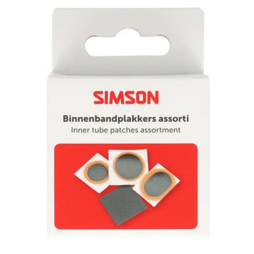 Simson Binnenbandpleisters assortiment voor reparatie van..., Ophalen of Verzenden, Nieuw, Band