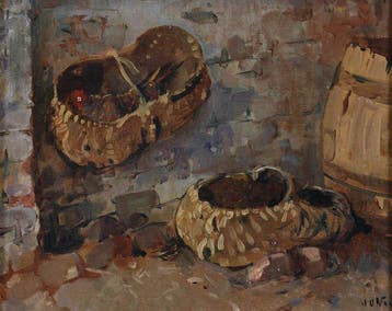 Willem Hendrik van der Nat (1864–1929) - Rieten manden