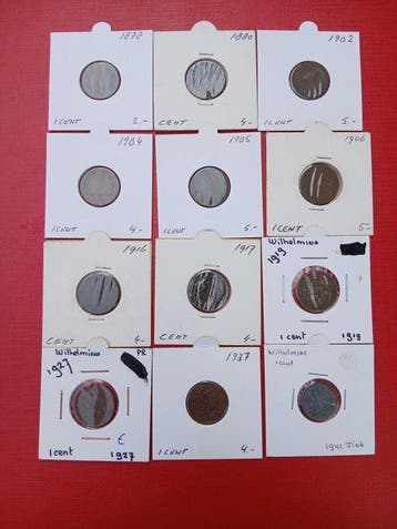 Nederland. 1 Cent 1878-1942 (Zonder minimumprijs)