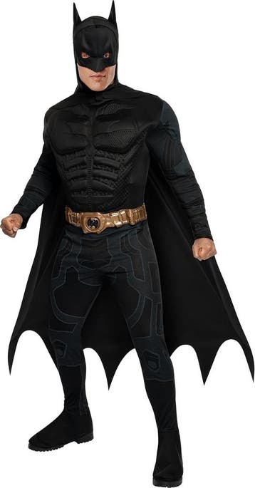 Batman Spierkostuum XL | Dark Knight | Tweedekansje OP=OP, Maat 56/58 (XL), Ophalen of Verzenden, Zo goed als nieuw, Halloween