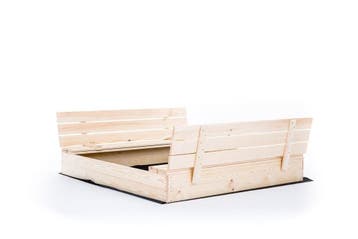 Zandbak 120x120 | Hout met Deksel | Nieuw | Scherpe Prijs, Tuin en Terras, Ophalen of Verzenden, Nieuw, Overige typen