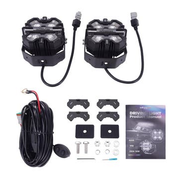 Square LED Work Light RGB DRL 212W voor SUV 4X4 Marine Bo..., Verzenden, Nieuw, Universele onderdelen