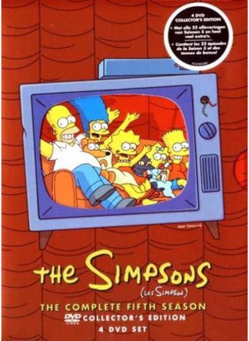dvd film box - The Simpsons - Seizoen 5 - The Simpsons -..., Verzenden, Zo goed als nieuw
