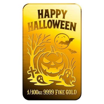 1/100 oz - Goud .999 - 1/100 oz 9999 Fine Gold Bar, Postzegels en Munten