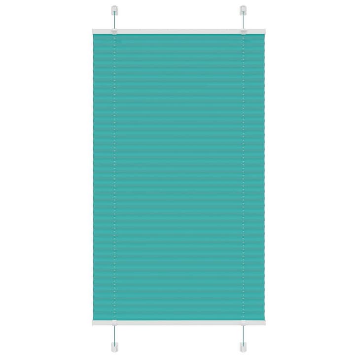 vidaXL Plissé rolgordijn 80x150 cm stofbreedte 79,4 cm, Huis en Inrichting, Stoffering | Gordijnen en Lamellen, Groen, Nieuw, Verzenden
