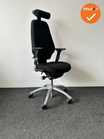 RH Logic 400 - Bestaande Antracietgrijze stoffering - Inclus, Werkplek, Ophalen of Verzenden, Gebruikt, Stoel