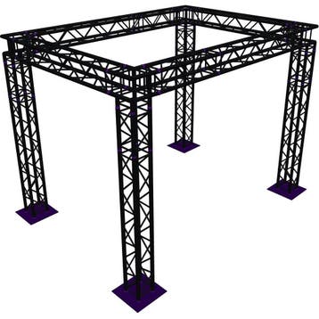Altura FA34-CAR-4x3x3-BK carré vierkant-truss 4 x 3 x 3, Verzenden, Nieuw