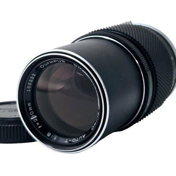 Olympus F.Zuiko Auto-T 5/200mm | Prime lens, Nieuw