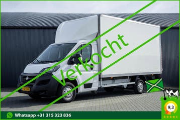Fiat Ducato 2.3 MultiJet Bakwagen met laadklep | 141 PK | Eu, Stof, Gebruikt, Euro 6, Wit