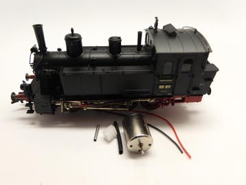 micromotor HF018G Fleischmann BR 98, BR 98.8, K. Bay.St.B, Overige merken, Gelijkstroom, Verzenden, Overige typen