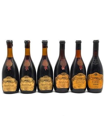 1964 , 1973, 1975, 1984, Giovanni Scanavino - Barolo Riserva, Nieuw