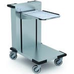 Dienbladenstapelaar  RVS  Universeel  Wielen (Geremd)  80..., Verzenden, Nieuw in verpakking