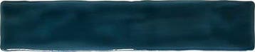 Wandtegel Sartoria Handvorm Marine Blauw Glans 5x25, Nieuw, 20 tot 40 cm, 10 m² of meer, Wandtegels