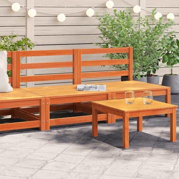 vidaXL Tuinbank zonder armleuning 2 st 70x70x67 cm, Verzenden, Nieuw