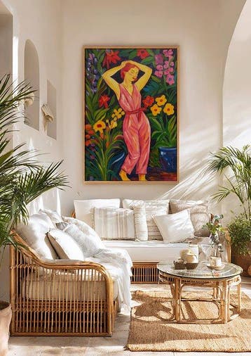 E. García - CHICA ENTRE FLORES XL (no reserve)