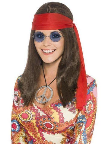 Hippie Chick set dames bruin, Kleding | Dames, Ophalen of Verzenden, Nieuw