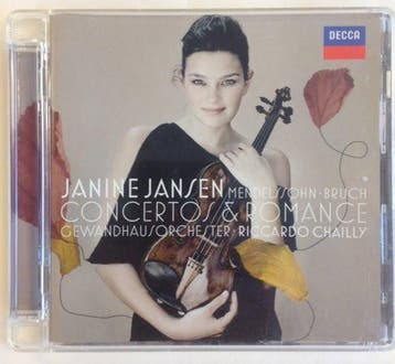 Janine Jansen, Felix Mendelssohn-Bartholdy / Max Bruch /, Cd's en Dvd's, Ophalen of Verzenden, Gebruikt