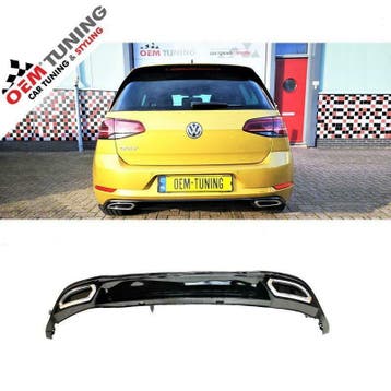 Diffuser geschikt voor GOLF 7.5 | R-line-LOOK | 17-20 |, Volkswagen, Nieuw, Ophalen of Verzenden, Achter