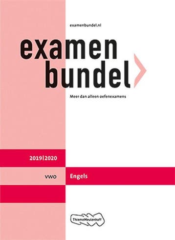 Examenbundel vwo Engels 2019/2020 - van Putten, Verzenden, Gelezen