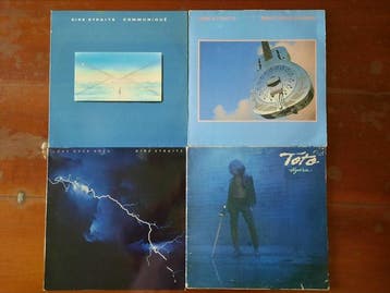 Dire Straits, Toto - 4 x albums - Diverse titels - LP albums, Nieuw in verpakking