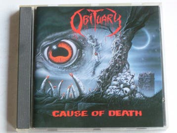 Obituary - Cause of Death (1990), Cd's en Dvd's, Ophalen of Verzenden, Zo goed als nieuw