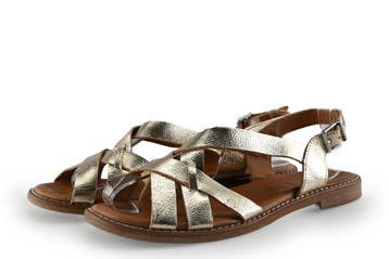 Oh My Sandals Sandalen in maat 37 Zilver, Kleding | Dames, Schoenen, Overige kleuren, Verzenden, Sandalen of Muiltjes, Zo goed als nieuw