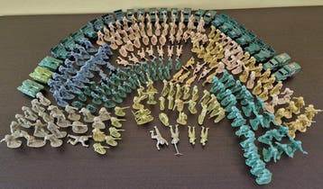 Themacollectie - Speelgoedsoldaten plastic, Nieuw