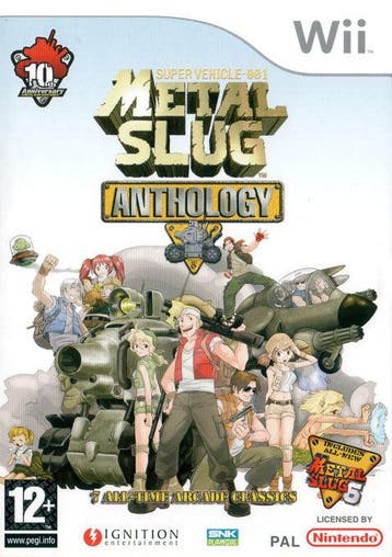 Wii Metal Slug Anthology, Verzenden, Zo goed als nieuw