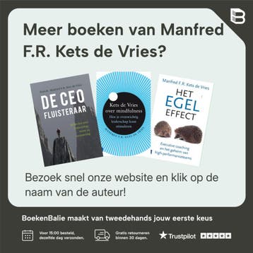 Leiderschap ontraadseld - Manfred F.R. Kets de Vries, Boeken, Verzenden, Zo goed als nieuw, Manfred F.R. Kets de Vries