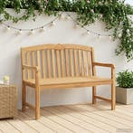 vidaXL Handgemaakte Rozenbank Naturel 114 x 60 x 95 cm, Tuin en Terras, Tuinbanken, Verzenden, Nieuw