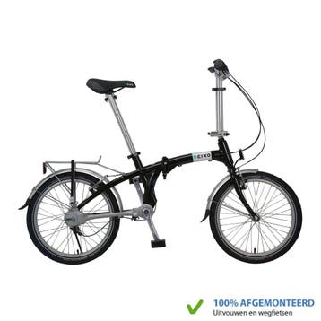 Beixo Vouwfiets Compact met cardanas Zwart, Fietsen en Brommers, Fietsen | Vouwfietsen, Verzenden, Nieuw