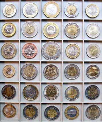 Wereld. 30 different Bi-Metal coins | 1996-2019 |