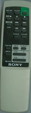 Afstandsbediening Sony rm-sg5b, Audio, Tv en Foto, Afstandsbedieningen, Origineel, Nieuw, Ophalen of Verzenden