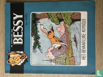 Bessy - Het gevaarlijke konvooi - 1955, Eén stripboek, Verzenden, Gelezen, Vandersteen, Willy.