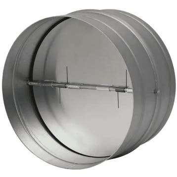 Terugslagklep met afdichtingsrubber Ø 125mm, Ophalen of Verzenden, Nieuw