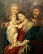 École Européene (c. 1930), Daprès P. P. Rubens - La Sainte