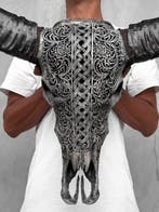 GEEN VEILINGRESERVE - C - Grote authentieke met de hand, Antiek en Kunst