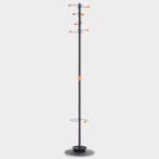 Officenow kapstok, zwart, 8 bollen,176 cm, Huis en Inrichting, Woonaccessoires | Kapstokken, Ophalen of Verzenden, Nieuw