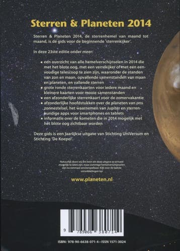Sterren & planeten 2014 9789066380714 Roy Keeris, Verzenden, Zo goed als nieuw, Roy Keeris