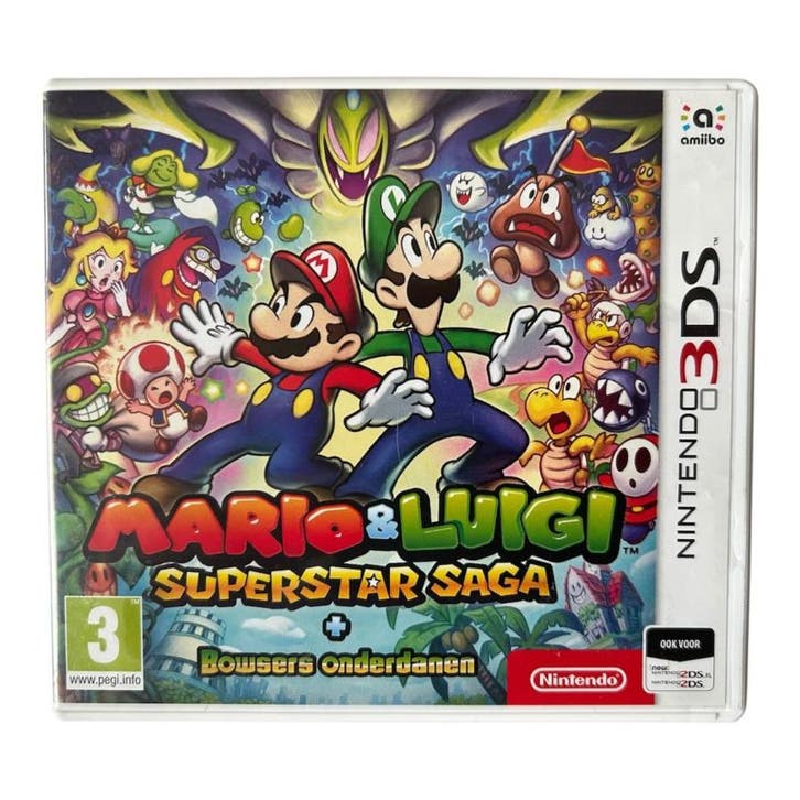 Mario & Luigi: Superstar Saga + Bowsers Onderdanen - HOL, Spelcomputers en Games, Games | Nintendo 2DS en 3DS, Verzenden