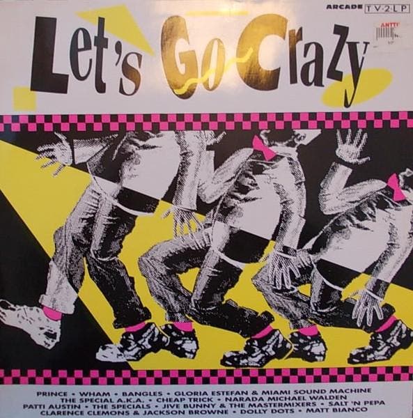LP gebruikt - Various - Lets Go Crazy, Cd's en Dvd's, Vinyl | Pop, Zo goed als nieuw, Verzenden