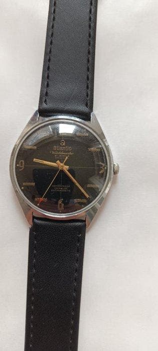 Atlantic Worldmaster - 21 jewels - jumbo - Jumbo - Zonder, Sieraden, Tassen en Uiterlijk, Horloges | Heren, Nieuw