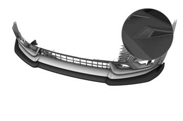 Voorspoiler | Cupspoilerlip voor Mini Clubman (F54) JCW CSL9, Verzenden, Nieuw