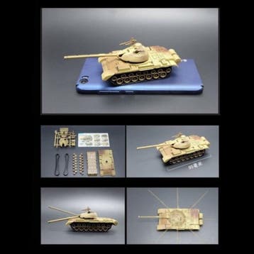 T-55A Bouwkit 1:72 Schaalmodel - Duitse Leger Tank Plastic, Verzenden, Nieuw
