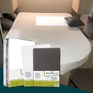 Textielpakket Queensbed/Eilandbed - 1 molton met 2 jersey, Verzenden, Nieuw, Wit
